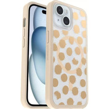 Load image into Gallery viewer, OtterBox iPhone 15 Plus and iPhone 14 Plus (ONLY) Symmetry Series+ Case - Clear/Brown, Snaps to MagSafe, Ultra-Sleek, Raised Edges Protect Camera &amp; Screen - Non-Retail Packaging, DottingAround_1
