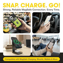 Load image into Gallery viewer, OtterBox iPhone 15 Pro Max - Commuter MagSafe Case - Slim &amp; Tough - Pocket-Friendly - Dual Layer Drop Protection - Port Covers Non-Retail Packaging - Black_180
