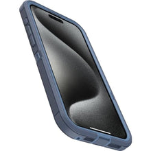 Load image into Gallery viewer, OtterBox iPhone 15 Pro Max Defender Series XT Case - Baby Blue Jeans (Blue), Screenless, Snaps to MagSafe, Lanyard Attachment, Tough &amp; Durable iPhone Case, Pressure-Fitted Dual-Layer iPhone Case_7477
