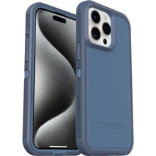 Load image into Gallery viewer, OtterBox iPhone 15 Pro Max Defender Series XT Case - Baby Blue Jeans (Blue), Screenless, Snaps to MagSafe, Lanyard Attachment, Tough &amp; Durable iPhone Case, Pressure-Fitted Dual-Layer iPhone Case_7479
