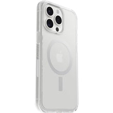 Load image into Gallery viewer, OtterBox iPhone 15 Pro MAX (Only) Symmetry Series Clear Case (Clear), Snaps to MagSafe, Ultra-Sleek, Raised Edges Protect Camera &amp; Screen_7495
