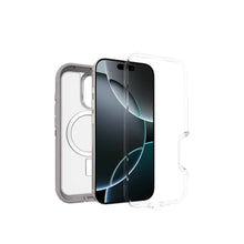 Load image into Gallery viewer, OtterBox iPhone 16 Pro Defender Series XT Clear Case - Snow Capped Clear - Tough, Rugged &amp; Durable iPhone Case, Snaps on MagSafe, Pressure-Fitted Dual-Layer iPhone Case_2954

