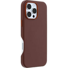 Load image into Gallery viewer, OtterBox iPhone 16 Pro Max Symmetry Series Cactus Leather for MagSafe - Rich Adobe Brown - Ultra-Thin, Sleek iPhone Case, Premium iPhone Case, MagSafe Compatible, RichAdobeBrown_169
