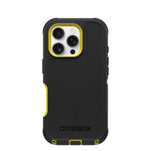Load image into Gallery viewer, OtterBox iPhone 16 Pro (Only) Defender Series MagSafe Case - Night (Black &amp; Yellow) - Case Only - Built-in Magnets - Screenless - Rugged &amp; Durable - with Port Protection, BlackYellow_1

