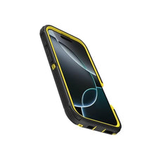 Load image into Gallery viewer, OtterBox iPhone 16 Pro (Only) Defender Series MagSafe Case - Night (Black &amp; Yellow) - Case Only - Built-in Magnets - Screenless - Rugged &amp; Durable - with Port Protection, BlackYellow_1955

