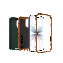 Load image into Gallery viewer, OtterBox iPhone 17 Defender Pro Series Case - Green Intrigue - Tough, Rugged &amp; Durable iPhone Case, Snaps on MagSafe, GreenIntrigue_2699
