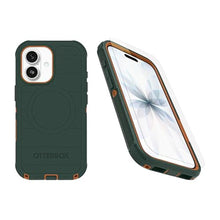 Load image into Gallery viewer, OtterBox iPhone 17 (Only) Bundle: Defender Series Case &amp; Screen Protector - Green Intrigue - Case Only - Snaps on MagSafe - Tough - Rugged &amp; Durable, GreenIntrigue_1
