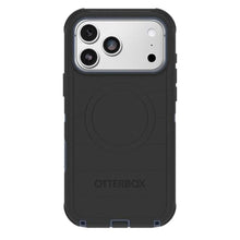 Load image into Gallery viewer, OtterBox iPhone 17 Pro Max (Only) - Defender Series Case - Black Shadow (Black &amp; Blue) - Snaps on MagSafe - Tough - Rugged &amp; Durable, BlackShadowBlackBlue_2237
