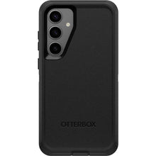 Load image into Gallery viewer, OtterBox Samsung Galaxy S24+ Defender Series Case - Single Unit Ships in Polybag, Ideal for Business Customers - BLACK, rugged &amp; durable, with port protection, includes holster clip kickstand_437
