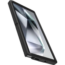 Load image into Gallery viewer, OtterBox Samsung Galaxy S24 Ultra Defender Series Case - Single Unit Ships in Polybag, Ideal for Business Customers - BLACK, rugged &amp; durable, with port protection, includes holster clip kickstand_8340
