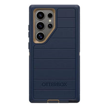 Load image into Gallery viewer, OtterBox Samsung Galaxy S24 Ultra (Only) - Defender Series Case - Manoeuvre (Blue) - Screenless - Rugged &amp; Durable - with Port Protection - Holster Clip Included - Microbial Defense Protection, ManoeuvreBlue_3988
