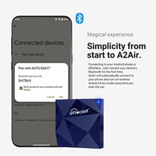 Load image into Gallery viewer, Ottocast Wireless Android Auto Car Adapter for Android Phone - Convert Wired to Wireless, Easy Setup via Plug-in Car USB5Ghz WiFi 15s Auto Connection Online Update, Blue_1275
