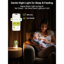 Load image into Gallery viewer, Outinput Baby Monitor with Camera and Audio, 2K 4MP Indoor Security Camera for Home, 360 PTZ, AI Crying &amp; Feeding Alerts, Night Vision with Gentle Light, Soothing Lullabies, 2-Way Audio_23
