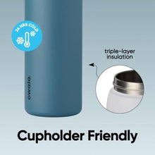 Load image into Gallery viewer, Owala FreeSip Insulated Stainless Steel Water Bottle with Straw, BPA-Free Sports Water Bottle, Great for Travel, 40 Oz, Denim_8410
