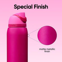Load image into Gallery viewer, Owala FreeSip Stainless Steel Water Bottle 40 oz Read My Lips, ReadMyLips_99
