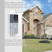 Load image into Gallery viewer, OYOCAM Transparent Plastic Doorbell Rain Cover Compatible with Ring, Blink, Google Nest, Eufy, Arlo, Kasa Video Doorbell, Waterproof Protector Shield Doorbell Push Button Cover Weather Blocking Cover_7358
