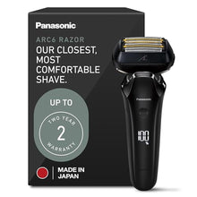 Load image into Gallery viewer, Panasonic ARC6 Electric Razor for Men Face, Wet &amp; Dry Foil Shavers for Men, Pop-Up Trimmer, Ultra-Fast 6-Blade, Smart Shave Sensor, 22D Flexible Pivoting Head - ES-LS8A-K (Black)_1
