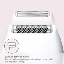 Load image into Gallery viewer, Panasonic Bikini Trimmer for Women, Cordless Wet Dry Electric Razor, White_144
