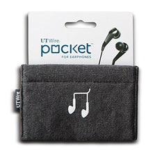 Load image into Gallery viewer, PANASONIC ErgoFit Earbud Headphones with Microphone and Call Controller Compatible with iPhone, Android and Blackberry - RP-TCM125-K - In-Ear (Black), Earpads S/M/L_8282
