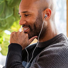Load image into Gallery viewer, Panasonic ErgoFit Wired Earbuds, In-Ear Headphones with Dynamic Crystal-Clear Sound and Ergonomic Custom-Fit Earpieces (S/M/L), 3.5mm Jack for Phones and Laptops, No Mic - RP-HJE120-S (Silver)_911
