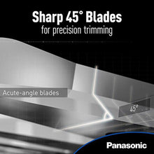 Load image into Gallery viewer, Panasonic Hair and Beard Trimmer, Men's, with 39 Adjustable Trim Settings and Two Comb Attachments for Beard and Hair, Corded or Cordless Operation, ER-GB60-K, Black_8646

