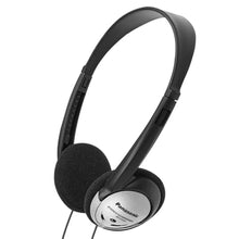 Load image into Gallery viewer, Panasonic Headphones On-Ear Lightweight with XBS RP-HT21 (Black &amp; Silver)_1
