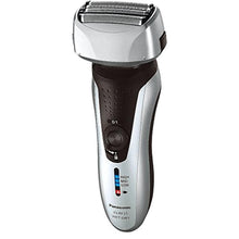 Load image into Gallery viewer, Panasonic Premium ES-RF31 Wet and Dry Four-Blade Men's Shaver, SilverBlack_1
