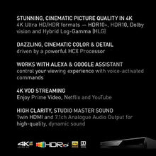 Load image into Gallery viewer, Panasonic Streaming Blu Ray DVD Player, 4K Blu Ray Player with Dolby Vision and HDR10+ Ultra HD Premium Video Playback, Hi-Res Audio, Voice Assist - DP-UB820-K (Black)_914
