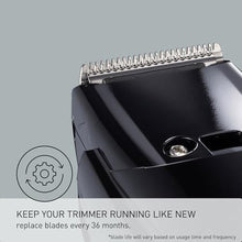 Load image into Gallery viewer, Panasonic Trimmer Replacement Blade WER9606P, Compatible with Panasonic Mens Trimmers ER-GB42-K, ER-GB40-S, StainlessSteel_505
