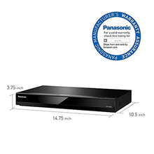 Load image into Gallery viewer, Panasonic UB420 Streaming 4K Blu Ray Player, Ultra HD Premium Video Playback with Hi-Res Audio, Voice Assist - DP-UB420-K Blu Ray DVD Player (Black)_515
