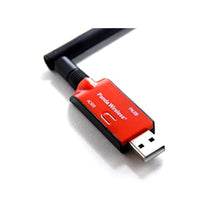 Load image into Gallery viewer, Panda Wireless PAU0B AC600 Dual Band (2.4GHz and 5GHz) Wireless N USB Adapter W/High Gain Antenna - Windows 7/8/8.1/10/11, Zorin, Mint, Ubuntu, openSUSE, Fedora, Kali Linux and Raspbian, Red_8454
