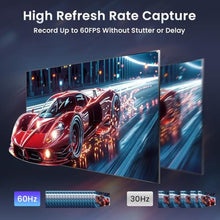 Load image into Gallery viewer, Papeaso USB 3.0 HDMI Capture Card, 2K30 FPS Capture with 4K Pass-Through_1115
