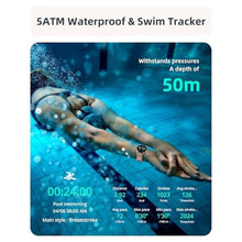 Load image into Gallery viewer, Parsonver Smart Watch, 5ATM Waterproof Swimming Watch, Smartwatch for Women with Bluetooth Calls, Fitness Tracker Heart Rate Sleep Monitor, Pedometer, 100+ Sports Modes for Android &amp; iPhone, Rose Gold, RoseGold_1780
