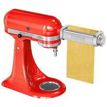 Load image into Gallery viewer, Pasta Roller Attachment for KitchenAid, Stainless Steel Dough Sheeter Attachment for KitchenAid Stand Mixer, 8 Gears Adjustable Thickness., StainlessSteel_1
