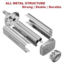 Load image into Gallery viewer, Pasta Roller Attachment for KitchenAid, Stainless Steel Dough Sheeter Attachment for KitchenAid Stand Mixer, 8 Gears Adjustable Thickness., StainlessSteel_6053
