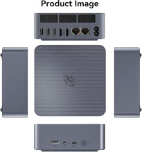 Load image into Gallery viewer, Beelink EQI Mini PC W11 Pro, i7-12650H(10C/16T up to 4.7 GHz), 24GB DDR4 1TB NVME SSD with Intel UHD Graphics Built in PSU WiFi 6/BT5.2/Dual Display Mini PC Computer
