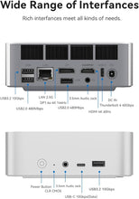 Load image into Gallery viewer, Beelink SEI14 Mini PC with Intel Core Ultra 5 125H (14C/18T), 32GB DDR5, 1TB NVMe M.2 SSD, Triple Display 4K Output, 2.5G LAN, WiFi 6, Bluetooth 5.2 W-11 Mini Desktop Computer
