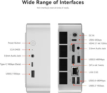 Load image into Gallery viewer, Beelink SER8 Ryzen 7 8845HS, 8C/16T, Up to 5.1GHz High-end Mini PC, 32GB DDR5, 1TB NVMe M.2 SSD, Triple Display Wi-Fi 6, 2.5G RJ45, Bluetooth 5.2 W-11 Mini Gaming PC
