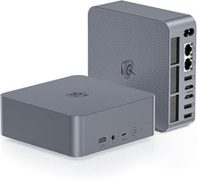 Load image into Gallery viewer, Beelink EQR5 Mini Desktop PC with AMD Ryzen 5 5650U 6C/12T, 16GB DDR4 500G NVMe M.2 SSD, Dual Display Output, Built in PSU, WiFi 6, 1000M RJ45, Bluetooth 5.2 W-11 Mini Computer
