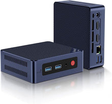 Load image into Gallery viewer, Beelink S12 Pro Mini PC, Intel 12th Gen Alder Lake- N100(up to 3.4GHz), 8GB DDR4 RAM 256GB M.2 SSD, Desktop Computer Support 4K Dual Display/USB3.2/WiFi 6/BT5.2/Gigabit Ethernet for Home/Office
