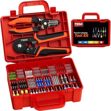 Load image into Gallery viewer, PEBA Ferrule Crimping Tool Kit, Wire Ferrules with Twin Ferrules, AWG 28-7, Assorted_1
