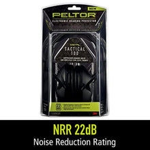 Load image into Gallery viewer, Peltor Sport Tactical 100 Electronic Hearing Protector, Ear Protection, NRR 22 dB, Ideal for the Range, Shooting and Hunting, TAC100-OTH, Black_8218
