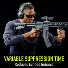 Load image into Gallery viewer, Peltor Sport Tactical 100 Electronic Hearing Protector, Ear Protection, NRR 22 dB, Ideal for the Range, Shooting and Hunting, TAC100-OTH, Black_8220

