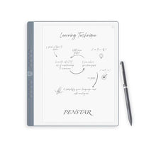 Load image into Gallery viewer, Penstar eNote2 E-Ink Digital Notebook with Pen, 10.3 AI Note-Taking Paper Tablet, 8192 Levels Pressure, 128GB Storage, 6500mAh Battery, Ereader with Pen and Leather Folio Cover Buddle, Gray_1
