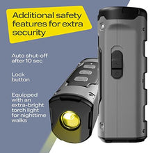 Load image into Gallery viewer, PetSpy N30 Dog Barking Control Device with Triple Ultrasonic Emitter with 49 Feet Range - Ultrasonic Anti-Barking Device with Flashlight (Grey)_533
