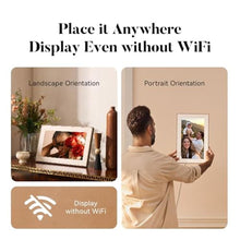 Load image into Gallery viewer, Pexar Starlight 15.6" Digital Picture Frame (Powered by Lexar), A Stunning, Large Anti-Glare Touchscreen with Vibrant Visuals for Gifting, Wedding, 64GB Local Storage, Share Photos/Videos via APP, inStarlight_2032
