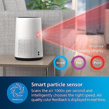 Load image into Gallery viewer, PHILIPS Air Purifier 800 Series, Purifies Rooms up to 698 sq ft (in 1h), 93 CMF Clean Air Rate (CADR), HEPA Filter, AHAM and Energy Star Certified, 99.99% allergen removal, AC0820/40, White_207
