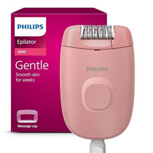 Load image into Gallery viewer, Philips Epilator Series 2000, Corded Epilator for Legs and Body, Hair Removal Device for Women, Model BRE227/00, Pink_1
