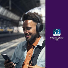 Load image into Gallery viewer, PHILIPS H8506 Over-Ear Wireless Headphones with Noise Canceling Pro (ANC) and Multipoint Bluetooth Connection, 60 Hours Playtime, (TAH8506BK/00),Black_1712
