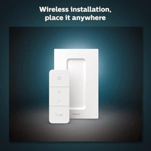 Load image into Gallery viewer, Philips Hue Smart Wireless Dimmer Switch V2 (Installation-Free, Exclusive Philips Hue Lights) for Indoor Home Lighting, Livingroom, Bedroom_333

